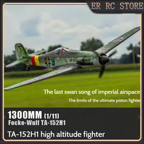 Freewing Flightline RC 1.3m Wingspan Series TA-152h1 High-Altitude Fighter Simulation Space Model Ai