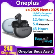 2025 Original Oneplus Buds Ace 2 TWS Earphone Bluetooth 5.4 Wireless Noise Canceling Headphone 43 Ho