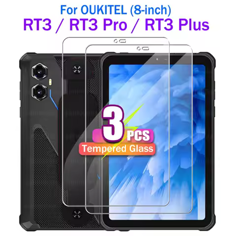 Screen Protector for OUKITEL RT3 Plus / RT3 Pro / RT3 (8 inch) 9H Toughness Shatterproof Scratch-Res