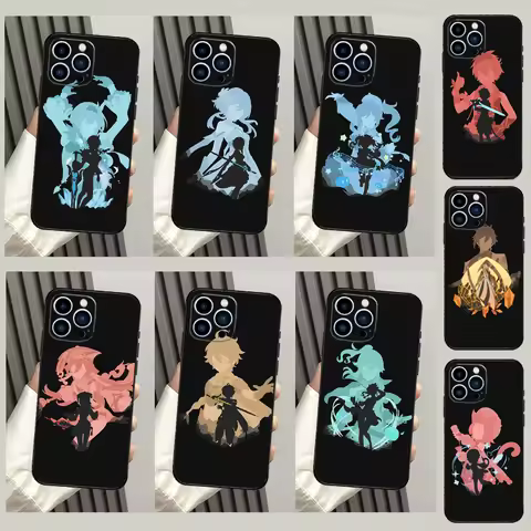 Xiao Zhongli Genshin Impact Case For Honor 400 200 Pro 50 70 90 X9a X9b X9c X9d X8a X8b X8c Magic 8 