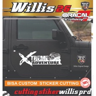 Car Body Stickers Cutting Sticker Adventure XTREME