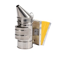 GO Auto-Stainless Steel Bee House Smoker Hive Equipment Beekeeper Tools and Equipment