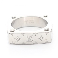 【二手】LOUIS VUITTONMonogram Bold 戒指 M00694 不鏽鋼戒指 Monogram Bold 男士二手 A
