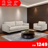 I HOME AURORA Luxury 1+3 Seater / 1 Seater / 2 Seater / 3 Seater/ Modern Minimalist Classic Sofa Set