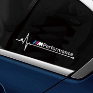 2Pcs Car Body Sticker For BMW M Performance X1 X3 X5 X6 M3 M5 M6 E28 E30 E36 E46 F84 F87 F10 F20 F30