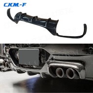 Carbon Fiber Rear Bumper Lip Bodykits Diffuser Car Accessories for BMW 6 Series E63 E64 M6 2006 2007