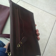 Genuine leather men's handbag | Genuine leather handbag