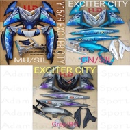 HLD YAMAHA Y15ZR v1 /Y15ZR V2 Exciter City Series Sticker Tanam Coverset