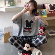 Women Pyjamas Set ️ Cartoon Pyjamas Baju Tidur Wanita Pajamas Perempuan Sekesa