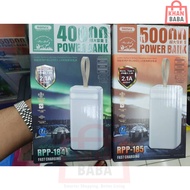 REMAX 50000 mAh Powerbank [ supports simultaneous charging of 4 USB with USB C (Heavy duty)
