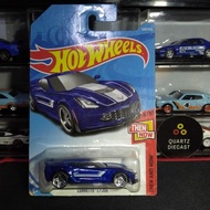 Hot Wheels Corvette C7 ZO6 Metallic Blue
