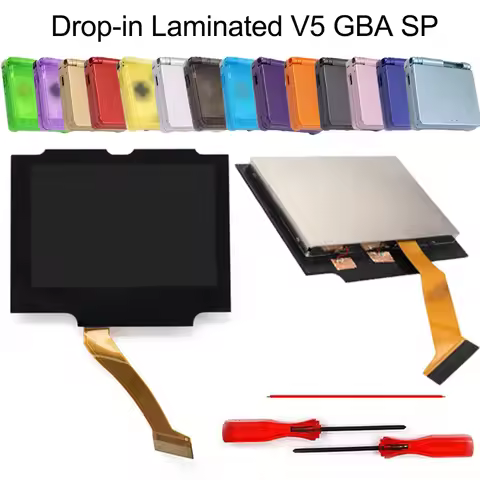 V5 Laminated IPS LCD Screen 3.0inch Mod Kits Replacements, OSD Drop-in V5 Easy Install Compatible wi