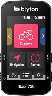 Bryton Rider 750E GPS Bike/Cycling Computer. USA Version. Color Touchscreen, Maps &amp; Navigation, Smart Trainer Workout, Radar Support, 20hr Battery. Incl. Device &amp; Sport Mount