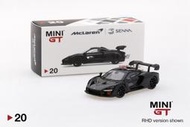  MINIGT 邁凱倫 塞納 黑色 20號 Mclaren Senna  1:64車模 blacj