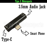 TYPE-C ADAPTOR ( TYPE-C TO TYPE-C + 3.5mm AUDIO JACK )