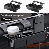 Mazda  Car Window Storage Box Car Organizer Box With Cup Holder Drink Holder Phone Slot Hanging Stor