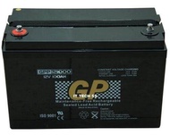 GP 12V 100AH DEEP CYCLE Rechargeable Sealed Lead Acid Battery  For Electric Scooter/ Toys car / Bike /Solar /Alarm /Autogate/UPS/ Power Solution