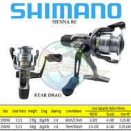 Reel Pancing Shimano Sienna 1000RE 2500RE - Reel Rear Drag Shimano Terbaru