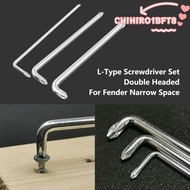 CHIHIRO1BFT8 3PCS/Set Screwdriver Hand Tool For Fender Narrow Space PH0 PH1 PH2 Elbow Bend L-Type