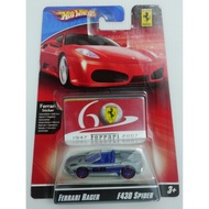 (💯 % Original) Hot Wheels Ferrari Racer - F430 Spider (Blue)