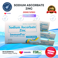 100 tablets ImmunPro Sodium Ascorbate Zinc