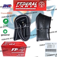 FEDERAL Inner Tube 70/90-17 80/90-17 Tube 2.50/2.75-17 Sport & Underbone