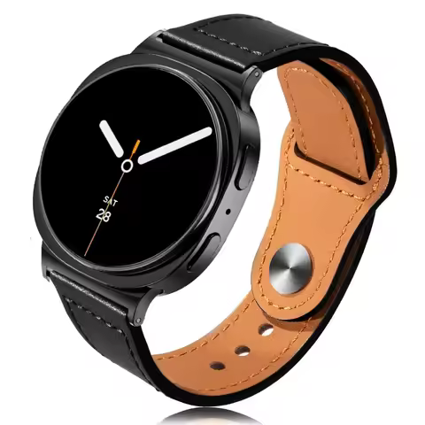 Leather watch strap for Samsung Galaxy Watch 8 Classic 2025 Watch8 watchbands Accessories for Samsun