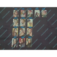 ITZY Crazy in love inclusion item album PC photocard Yeji Lia Ryujin Chaeryeong Yuna