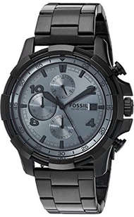 Fossil Men s Quartz Watch with Stainless-Steel Strap, Black, 22 (Model: FS5213)