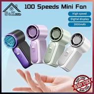 X688 Kipas Penyejuk Tangan Mini Portable Mini Handheld Fan USB Rechargeable Cooling Fan Pocket Fan f