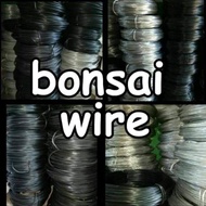 ☞1 kl. black coated bonsai wire, coated bonsai wire♗