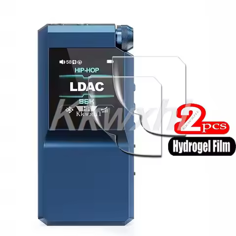 2PCS For FiiO BTR17 Hi-res HIFI Screen HD Soft Hydrogel Film Protective Screen Protector Cover