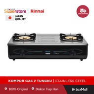 Rinnai Kompor Gas 2 Tungku - RI712TG | RI-712TG | RI 712TG