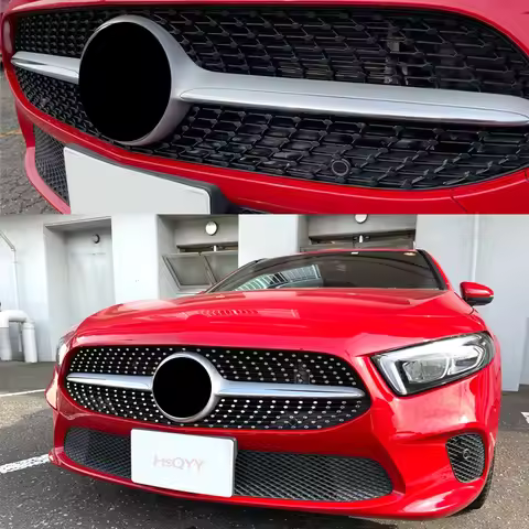 For Mercedes Benz A Class W177 A180 A200 A250 19-22+ Car Air Intake Grille Decoration Sequin Starry 