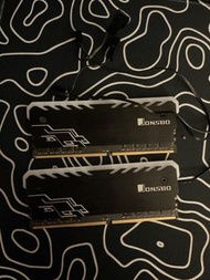G.skill ripjaws 2x8 gb 3200 DDR4 w/ jonsbo rgb heatsink