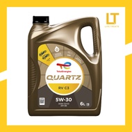 TOTAL QUARTZ RV C3 5W30 ACEA C2/C3 SN ENGINE OIL - 6 LITRES