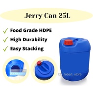 25L JERRY CAN HDPE HEAVY DUTY PLASTIC DRUM / WATER TANK / WATER CONTAINER / TONG AIR (NEW/USED)
