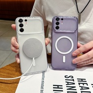 For Tecno Camon 50 Ultra camon50 Pro 4G 5Gs MagSafe Magnetic Semi-Transparent Phone Case Frosted Mat