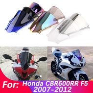 Windshield For Honda CBR600RR CBR 600 RR 600RR F5 2007-2012 Double Bubble WindScreen Motorcycle Acce