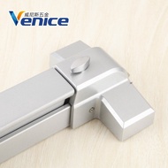 Flat Push Fire Door Lock Stainless Steel Escape Fire Door Push Rod Lock Single Double Open Safety Pa