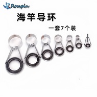 b.Kill 3.6Rice7A set of guide eyes  Sea rod guide ring Fishing rod guide ring Fishing rod guide ring