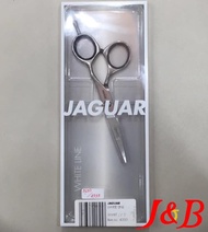 กรรไกรตัดผม Jaguar 2ดาว⭐️⭐️ จากัวร์ รุ่น WHITE LINE SMART ขนาด 5นิ้ว No.4350