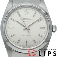นาฬิกาข้อมือผู้ชาย Rolex Air-King 14000M(Y) ตัวเรือนสแตนเลส สีเงิน ขัดเงา รุ่นปี 2002 สภาพดีเยี่ยม [