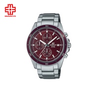 Casio Edifice EFR-526D-5CV Silver Stainless Steel Band Men Watch