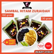 Sambal Hitam Zuraidah 50/100 gram : Sambal Hitam Pahang Belimbing Buluh Sambal Nyet Khairul Aming Tokthevaini Mak Jenny