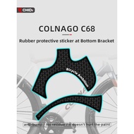 Used For COLNAGO C68 Rubber protective sticker at Bottom Bracket Bicycle accessories Bicycle modific