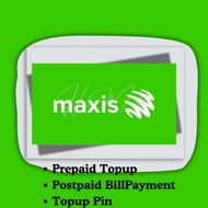 Maxis Prepaid Topup / Maxis Bill Payment / Maxis Prepaid Pin