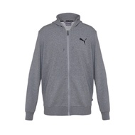 Puma ESS Small Logo FZ Men's Lifestyle Hoodie - Grey