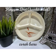 Pinggan Diet SIHAT Half Tribe Diet HEALTHY Diet FOOD PLATE VIRAL Half Tribe Diet Half Tribe Diet