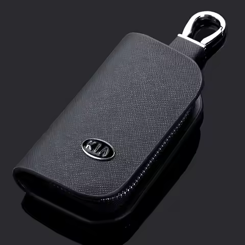 Car Styling Key Holder Keychain Storage Bag Wallet Auto Accessories For Kia Sportage Rio Cerato Sore